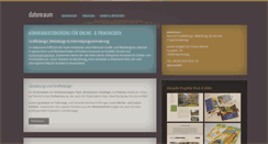 Desktop Screenshot of datenraum.de